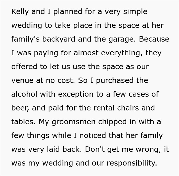 Text about wedding planning and financial responsibilities before a canceled wedding due to in-laws’ behavior. Text about wedding planning and financial responsibilities before a canceled wedding due to in-laws’ behavior.