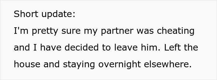 Text message revealing partner's infidelity with a work spouse in a sauna.