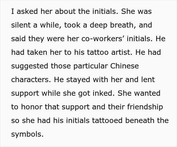 Wife Gets Initials Of Affair Partner Tattooed, Is Shocked And Hurt After Husband Divorces Her