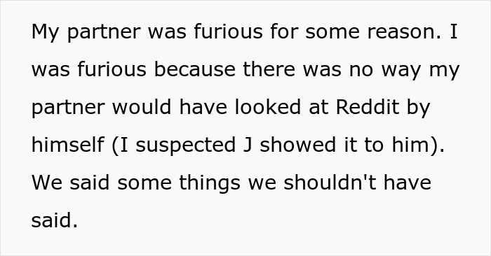 Text discussion about partner finding troubling photo of 'work spouse'.