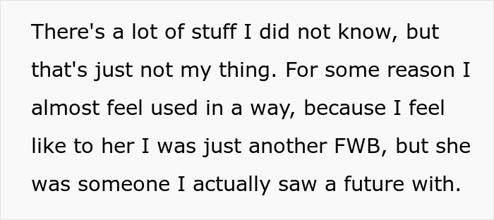 Text discussing feeling used and contemplating future with someone. Text discussing feeling used and contemplating future with someone.