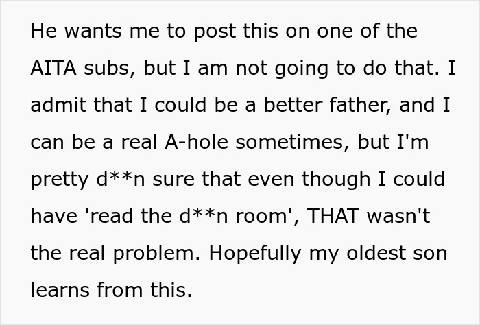 Dating Advice To Younger Son Accidentally Leads To Eldest’s Breakup As The GF Realized Her Worth Dating Advice To Younger Son Accidentally Leads To Eldest’s Breakup As The GF Realized Her Worth