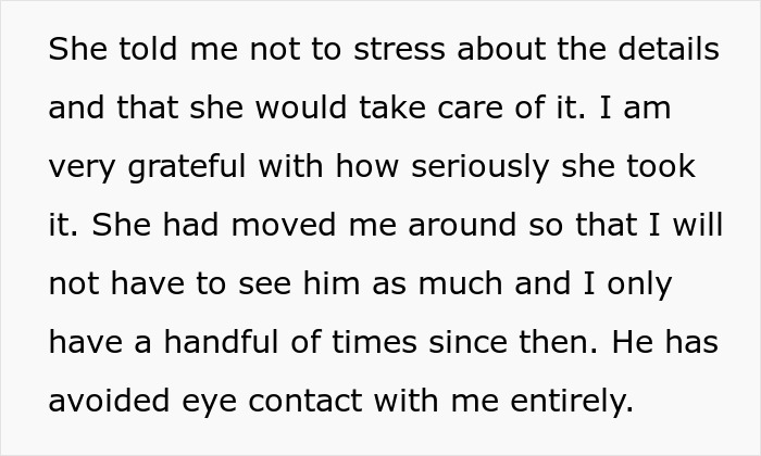 Coworker avoids eye contact after an internet trend suggests he finds colleague attractive.
