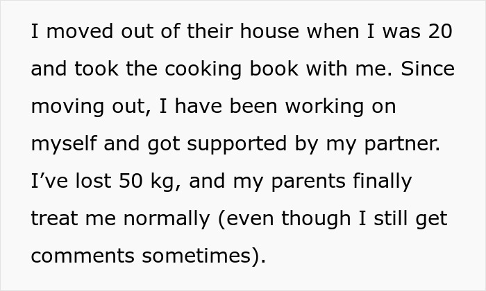 Guy Fat-Shames Sis With Weight-Loss Cookbook Gift, Years Later She Takes Revenge By Re-Gifting It