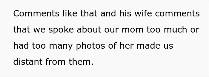 Text about family comments on remembering mom's anniversary. Text about family comments on remembering mom's anniversary.