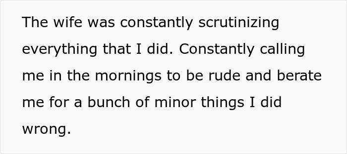 Text excerpt discussing scrutiny and berating over minor mistakes. Text excerpt discussing scrutiny and berating over minor mistakes.