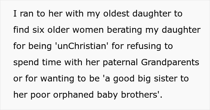 Ex&rsquo;s Parents Bully Ex-DIL Over Son's Affair, DIL Tells Her Church Everything, Gets Her Removed