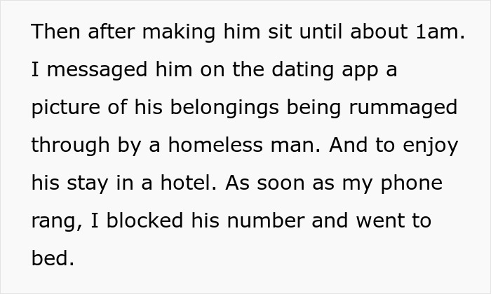 Text message story of a catfished man whose belongings were photographed and sent to him. Text message story of a catfished man whose belongings were photographed and sent to him.