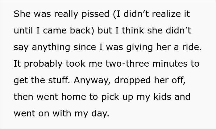Text describing a ride given using car waterproofed with trash bags. Text describing a ride given using car waterproofed with trash bags.