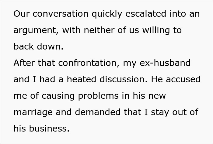 Text of a heated argument between parents discussing unwelcome feelings of their 10-year-old child. Text of a heated argument between parents discussing unwelcome feelings of their 10-year-old child.