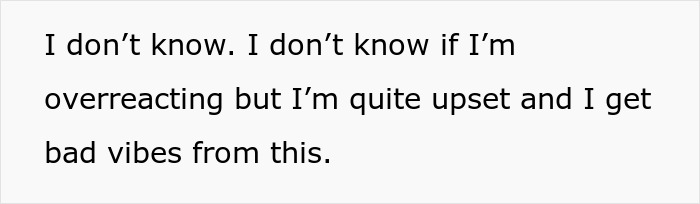 Text expressing doubt and discomfort regarding a relationship due to differing views on Hispanic cooking.