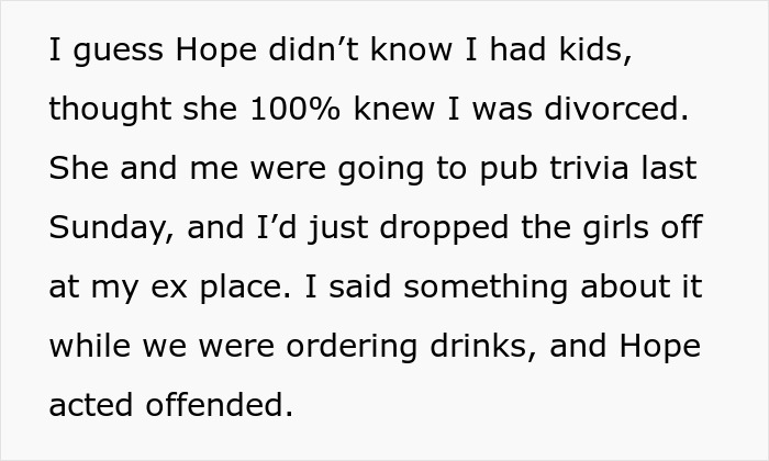 Dad Of Two Asks, &ldquo;Am I The [Jerk] For Leaving My Date At The Bar After She Insulted My Kids?&rdquo;
