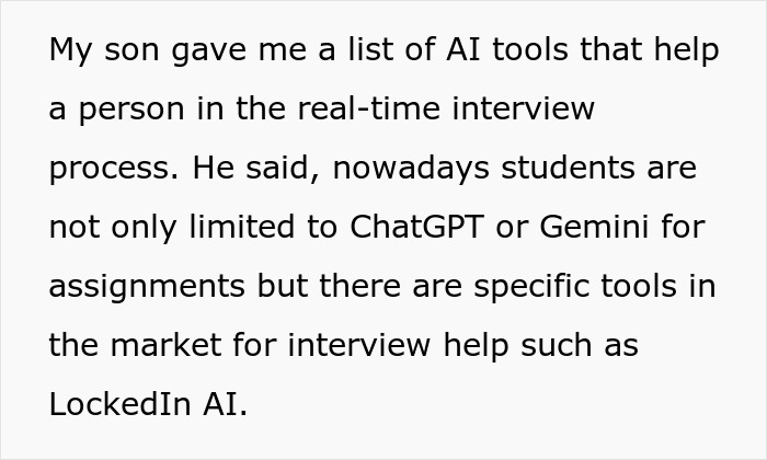 AI tools list for interview assistance, including ChatGPT and LockedIn AI, discussed in IT recruitment context. AI tools list for interview assistance, including ChatGPT and LockedIn AI, discussed in IT recruitment context.