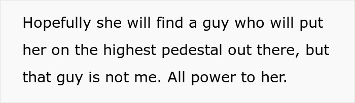 Text on a white background highlighting a personal reflection about relationships. Text on a white background highlighting a personal reflection about relationships.