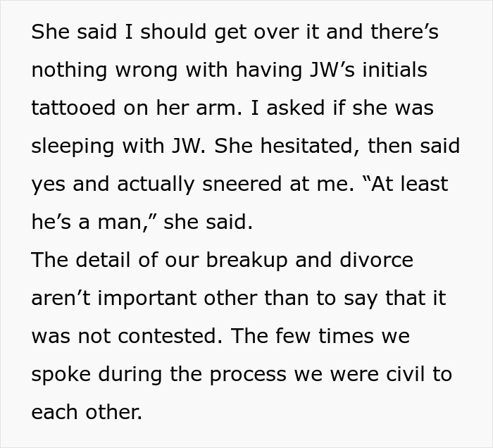 Wife Gets Initials Of Affair Partner Tattooed, Is Shocked And Hurt After Husband Divorces Her