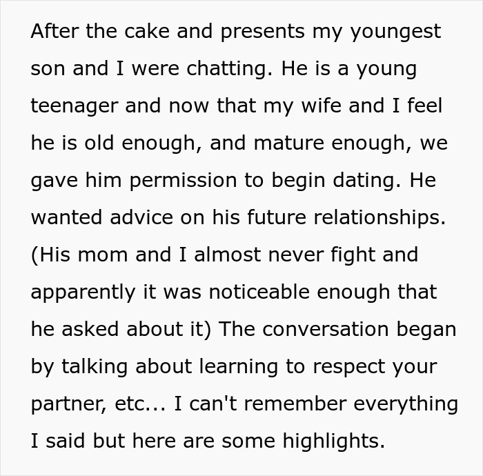Dating Advice To Younger Son Accidentally Leads To Eldest’s Breakup As The GF Realized Her Worth Dating Advice To Younger Son Accidentally Leads To Eldest’s Breakup As The GF Realized Her Worth