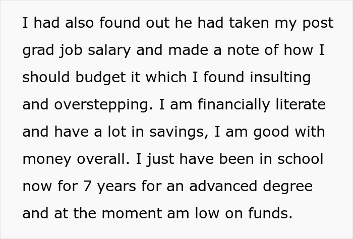 Text about financial independence and budgeting issues related to trust fund and inheritance from a wealthy partner. Text about financial independence and budgeting issues related to trust fund and inheritance from a wealthy partner.