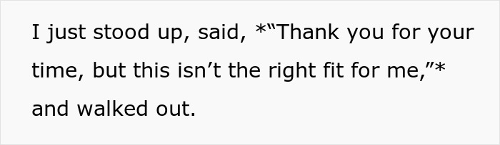 Candidate declines job offer over unpaid overtime demand.