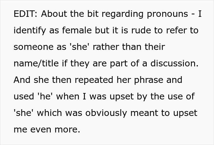 Text discussing pronoun use and its impact on a conversation related to dinner plans. Text discussing pronoun use and its impact on a conversation related to dinner plans.