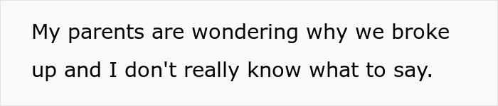 Text about breakup confusion after engagement ends over a ring swap.