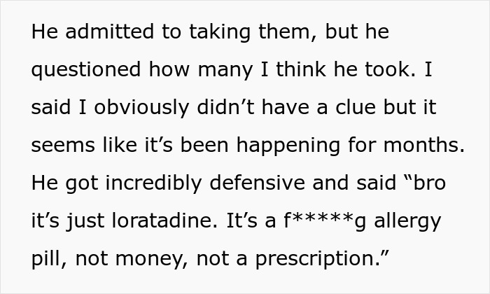 Guy Steals Meds From Twin Bro, Irate When He Can&rsquo;t Replace Them With A Cheap Knockoff