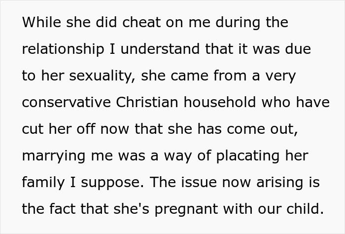 Text about a complex relationship and issues with a partner claiming a baby as "hers.