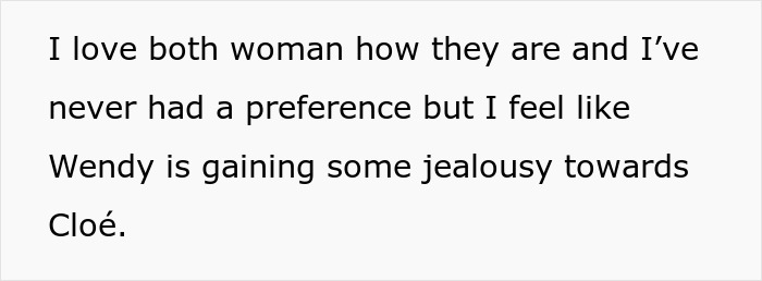Text expressing concerns about jealousy in relationships, related to man planning surprise with tapes of daughter's late mother.