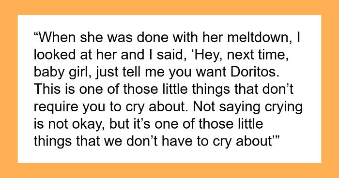 Man Watches Mom Strip Her Son Of His Right To Cry, And He Refuses To Stay Silent