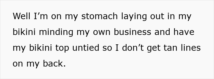 Mom Ignores 49 Empty Chairs, Sits Next To Tanning Woman And Immediately Starts A Moral Crusade Mom Ignores 49 Empty Chairs, Sits Next To Tanning Woman And Immediately Starts A Moral Crusade