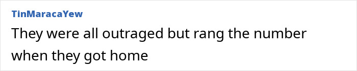 Comment expressing outrage about a bikini tradie's mobile billboard seeking a sugar daddy.