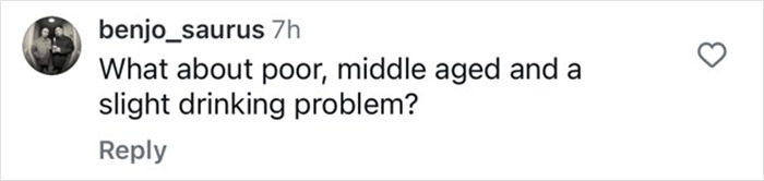 Comment discussing requirements for a sugar daddy amid bikini tradie controversy.