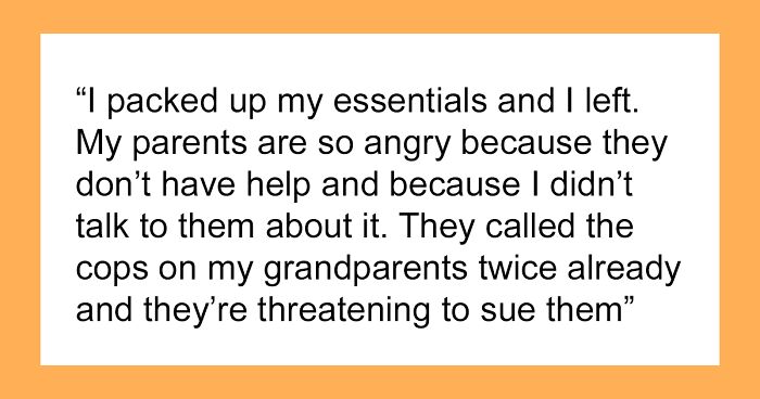 Parents Call Cops On Grandparents For Kidnapping Their Son Who Didn’t Want To Raise Their 6 Kids