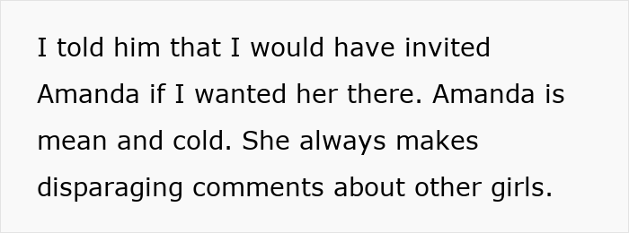 Text from a conversation discussing inviting a brother's female BFF instead of his long-term girlfriend to a wedding.