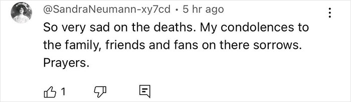 Condolences comment on Gene Hackman's remains after bodycam footage release.