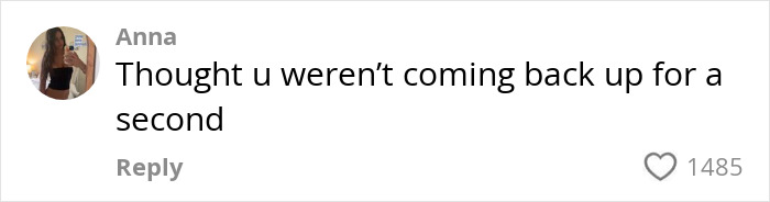 Comment on woman's viral stunt in sewage-filled sea, with like count. Comment on woman's viral stunt in sewage-filled sea, with like count.