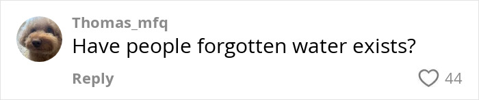 Text comment questioning public restroom hygiene, related to hidden needle marks issue.