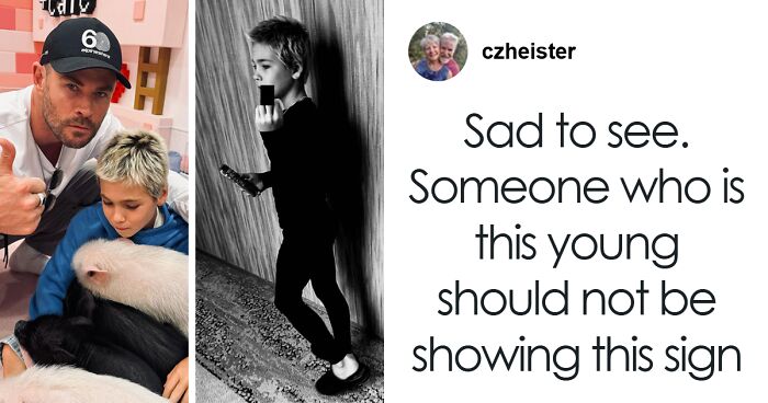 “Sad To See”: Chris Hemsworth Sparks Outrage With “Inappropriate” Photo Of His Son