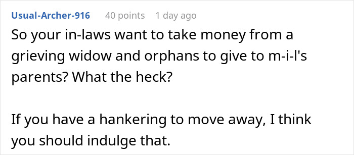 Grandparents Who Skipped Wedding Now Want Man&rsquo;s Life Insurance, Widow Refuses