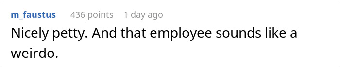 Comment about bookstore clerk criticizing a customer for being too old for the children's section.