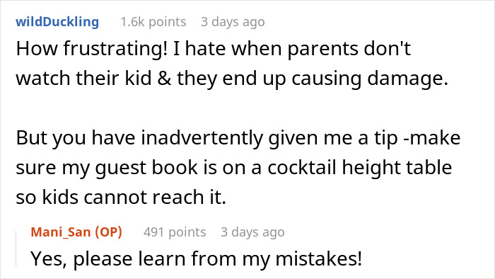 Comments on kid-friendly wedding woes with guest book tip. Comments on kid-friendly wedding woes with guest book tip.