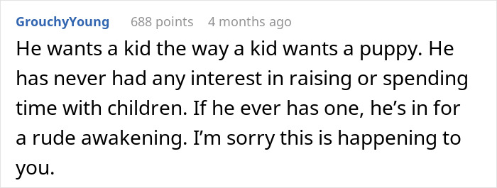 Wife Won&rsquo;t Give Birth Just To Become A Single Mom When Clueless Husband Realizes It&rsquo;s Hard Work