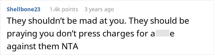 Reddit comment discussing teen&rsquo;s hidden hearing aids incident and potential legal consequences.
