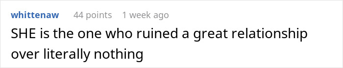 Text comment reacting to a girlfriend testing her boyfriend's loyalty using a fake Instagram account.