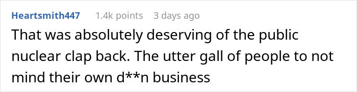 Text exchange about a lady getting called out for annoying niece with questions about kids. Text exchange about a lady getting called out for annoying niece with questions about kids.