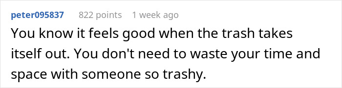 Comment on best friend engagement drama at bride's wedding, calling the behavior "trashy.