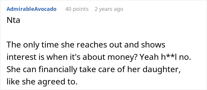 Comment on refusing to give kid’s college fund to brother’s stepdaughter, highlighting financial responsibility. Comment on refusing to give kid’s college fund to brother’s stepdaughter, highlighting financial responsibility.