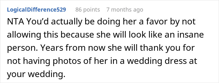 &ldquo;Would I Be The [Jerk] If I Didn&rsquo;t Let My Sister Wear Her Wedding Dress To My Wedding?&rdquo;