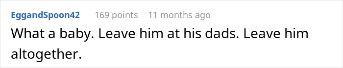 Reddit comment criticizing boyfriend's reaction to girlfriend's alcoholism.