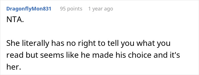 Stepmom Tries To Censor What 16YO Reads, He Decides Not To Visit His Dad Anymore