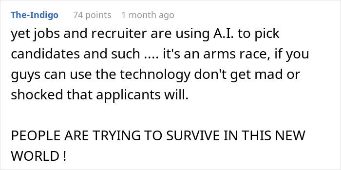 Candidate uses AI for an interview, sparking shock in IT recruiter, Reddit post comments on tech in hiring. Candidate uses AI for an interview, sparking shock in IT recruiter, Reddit post comments on tech in hiring.